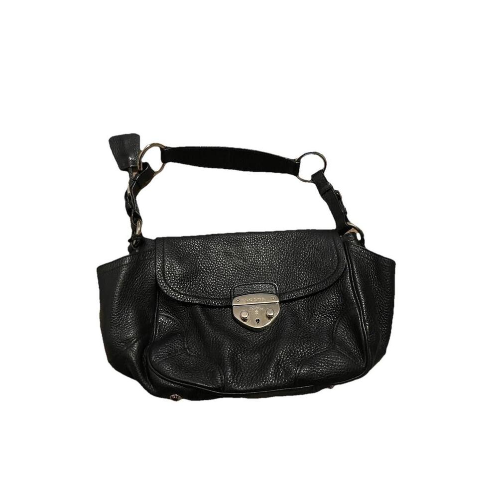 Prada‎ Br3965 Vit Daino Purse H71